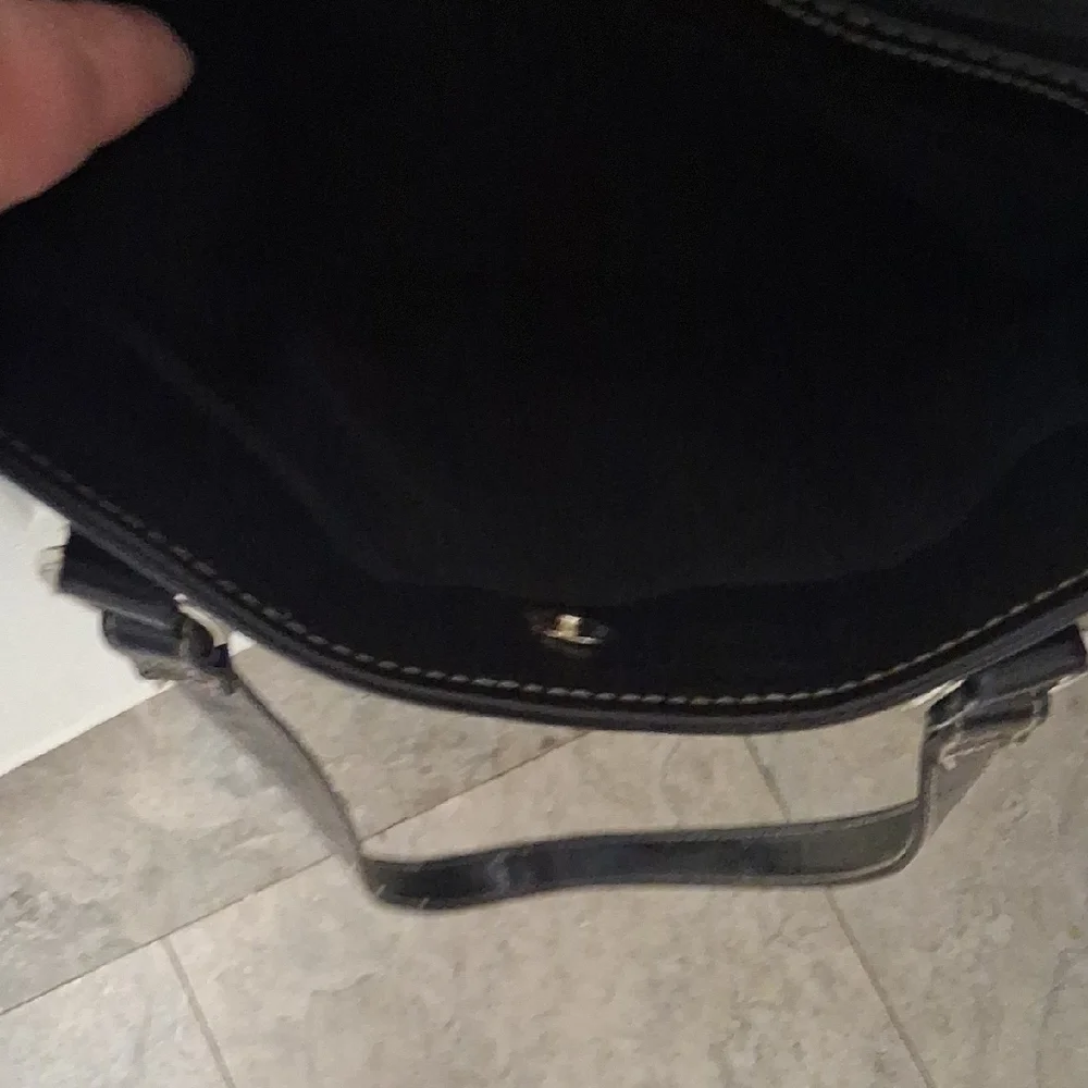 Rosetti Black Handbag with Front Pocket - Picture 6 of 8